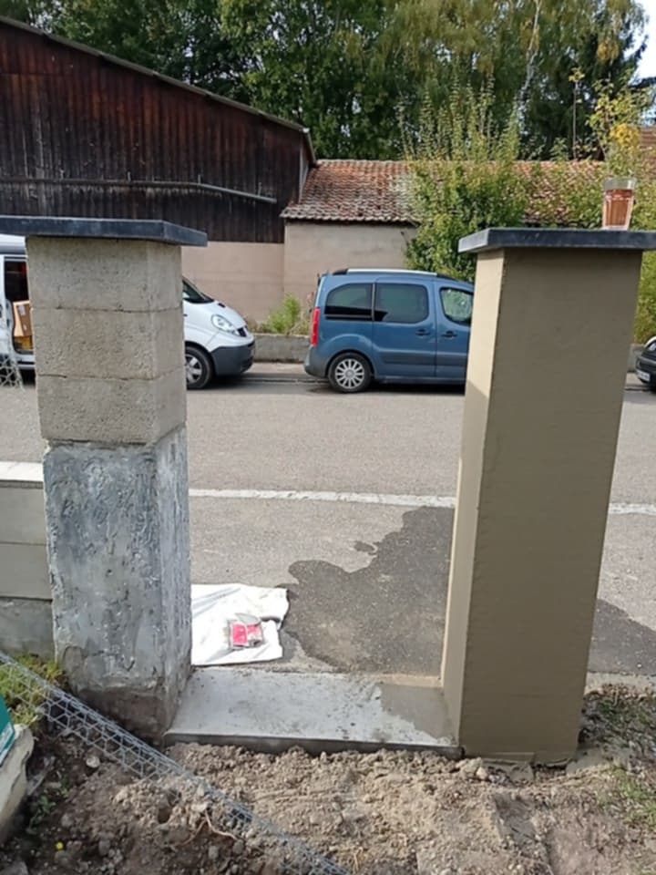 Rénovation d'une clôture